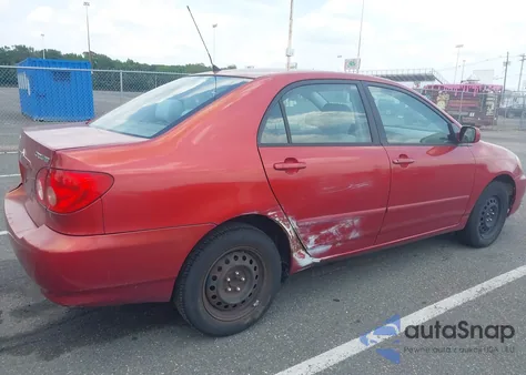 2008 Toyota Corolla Le из США, поврежденный, VIN 2T1BR32E98C937326